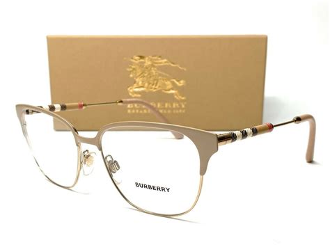 burberry logo gold|gold Burberry eyeglasses.